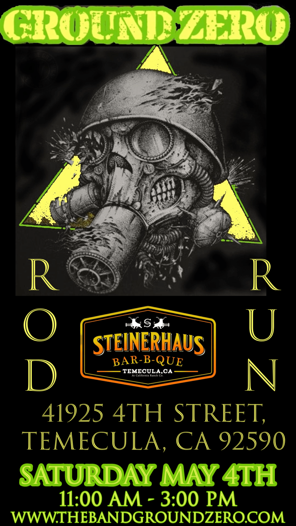May 4 – Steinerhaus BBQ Old Town (Rod&nbsp;Run)